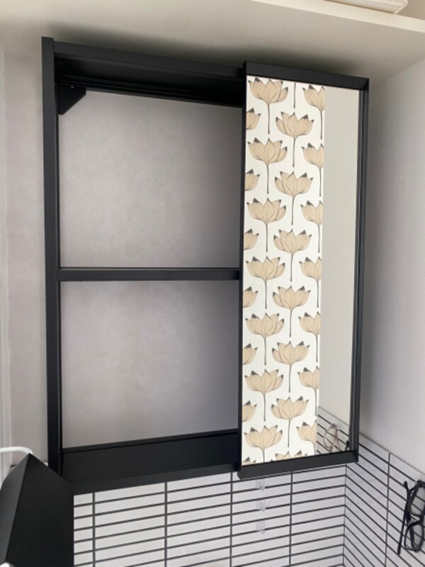 IKEA イケア ENHET エーンヘート：ミラーキャビネット 60x17x75 cm