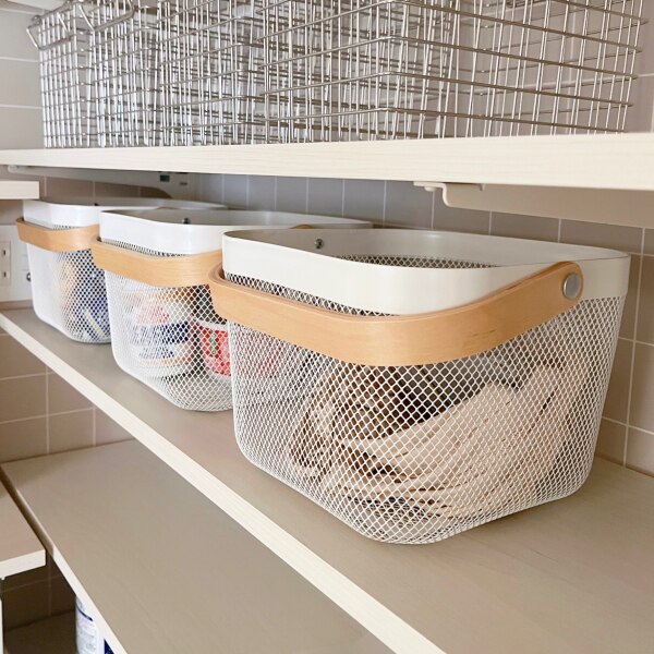 IKEA/イケア/通販]RISATORP リーサトルプ バスケット, ホワイト[B](b 