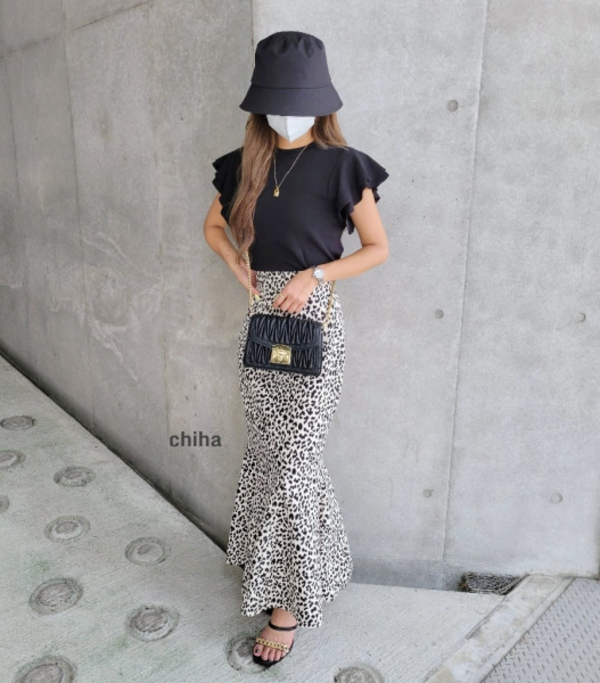 SLY MANNISH DESIGN スカート　異素材ミックス SLY | 【2BUY10％OFF】MANNISH DESIGN スカート (スカート(ロング