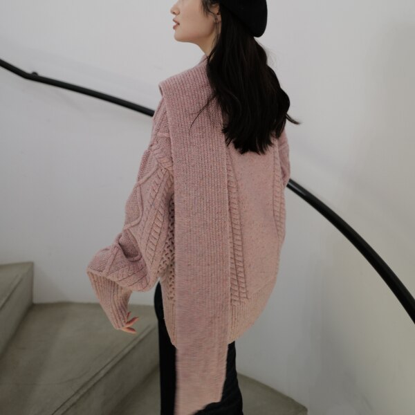 SALE／40%OFF】LE CIEL BLEU LE CIEL BLEU/ネップヤーンケーブルニット 