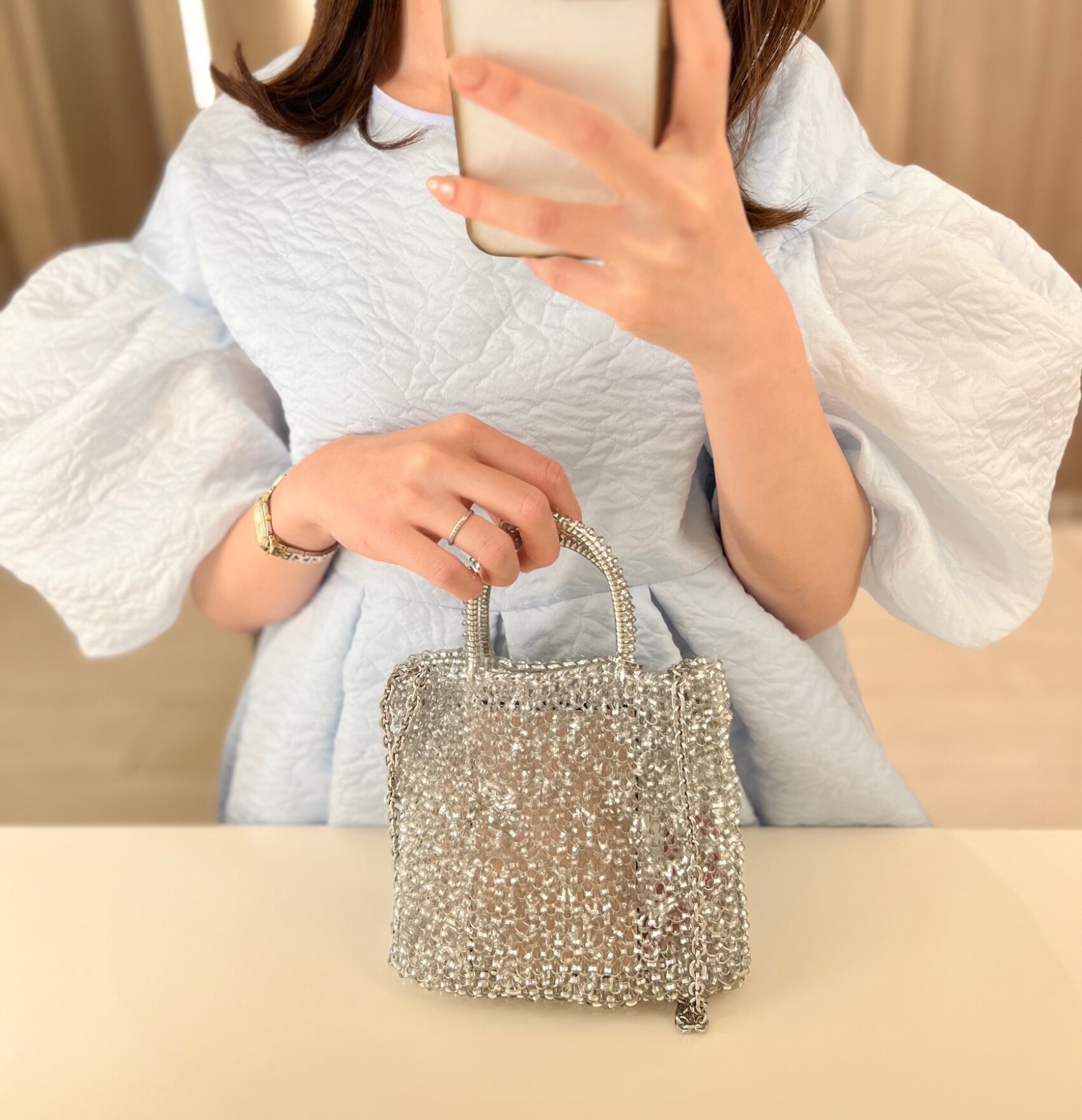 極美品☆ANTEPRIMA ワイヤーバッグ パーティバッグ ミニ トートバッグ 結婚式 バッグ 小さめ【ANTEPRIMA公式】 アンテプリマ ワイヤーバッグ