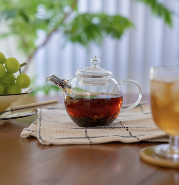耐熱ガラス創作工房 Craft-U 紅茶ポット 0.5L 1〜2人用 ポット