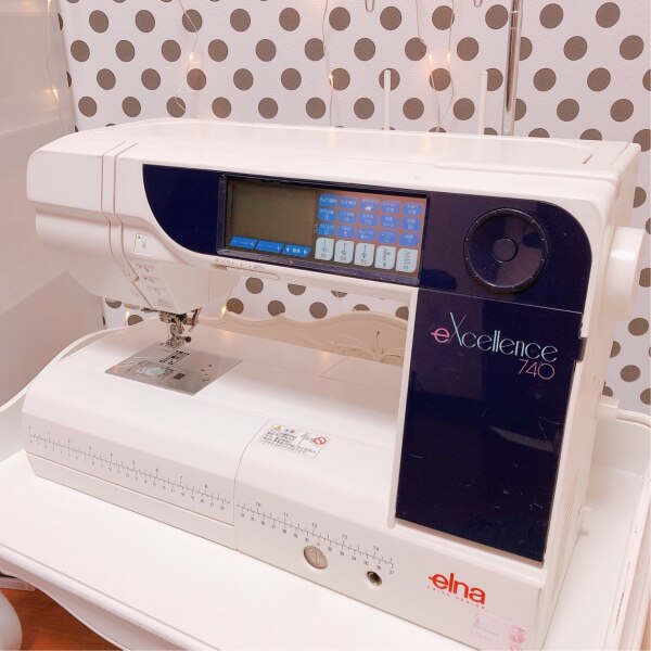中古】中古 ジャノメ ミシン elna eXcellence760 858型 裁縫 手芸 N2490504