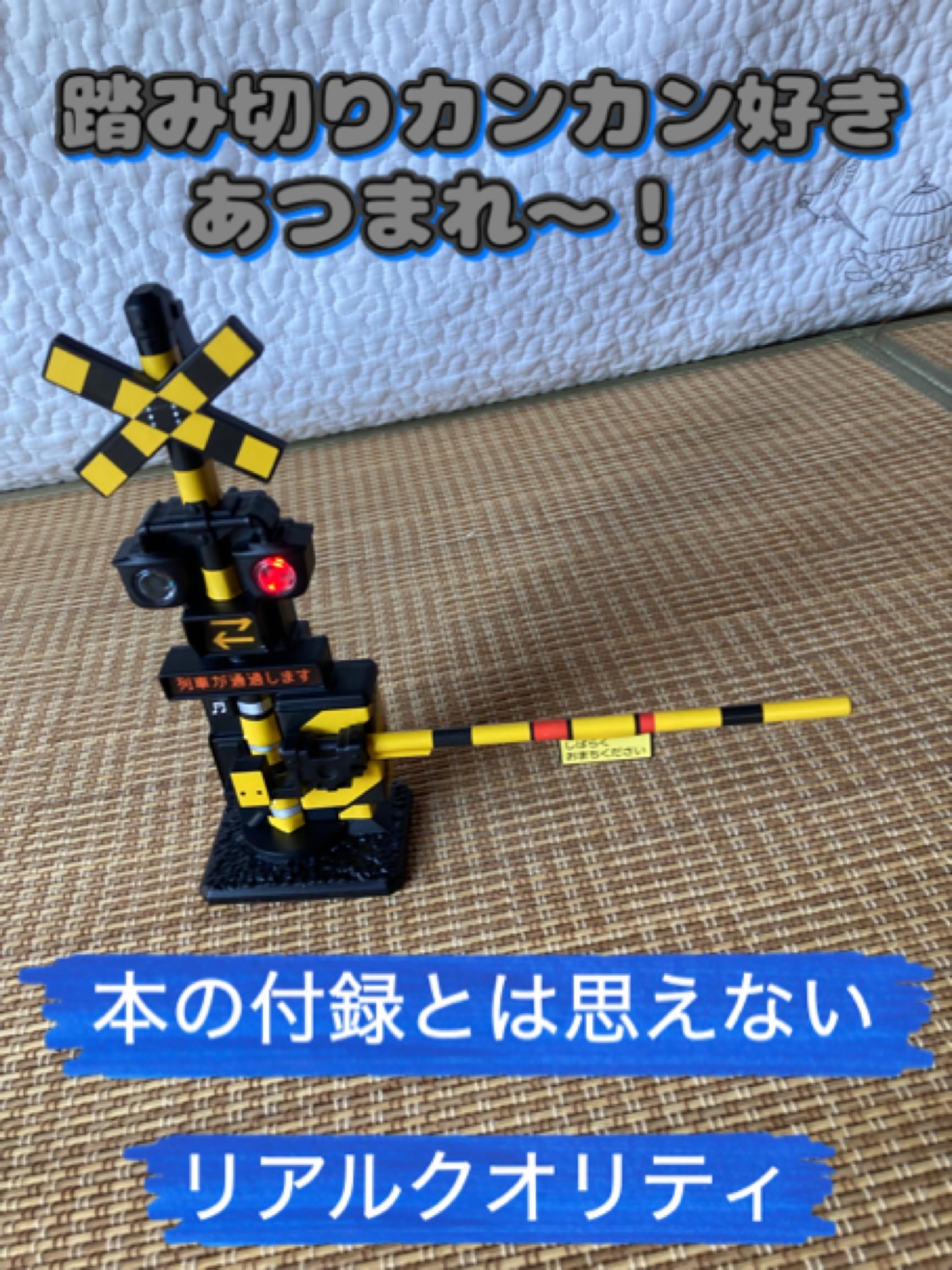 げんきリアルMOOK ホンモノそっくり! 光る! リアルサウンド ふみきり 