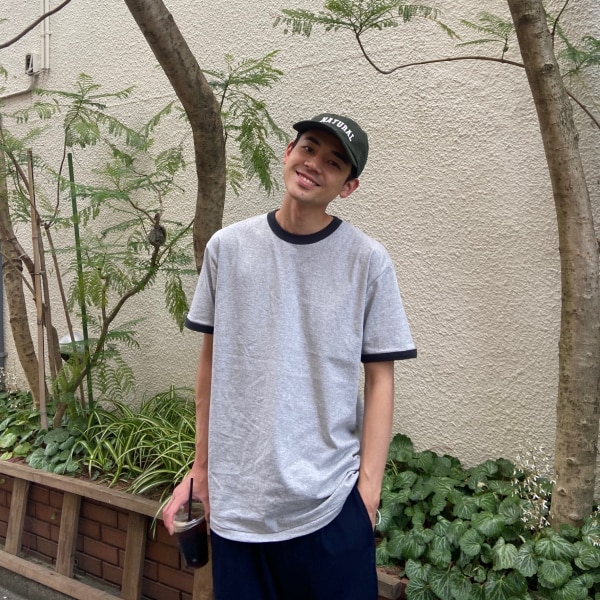 XXL】6.2oz オープンエンド リンガーTシャツ/CROSS&STITCH/トリム 
