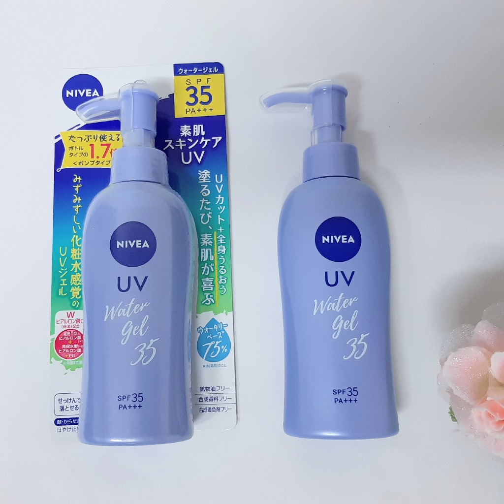 楽天市場】ニベアサン プロテクトウォータージェル SPF35/PA+++