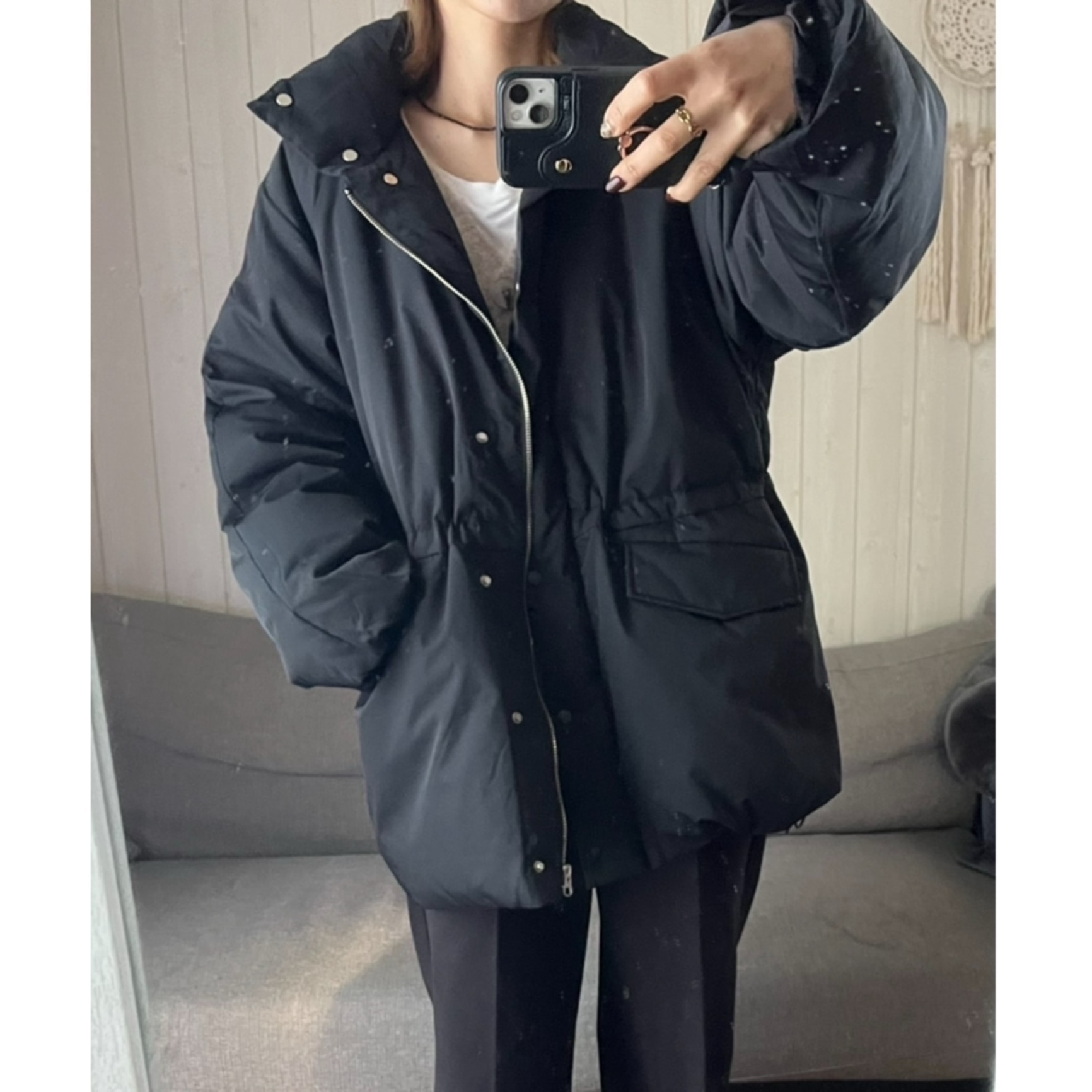 SALE40%OFF】【即日発送】anuke アンヌーク Standcollar Down Coat