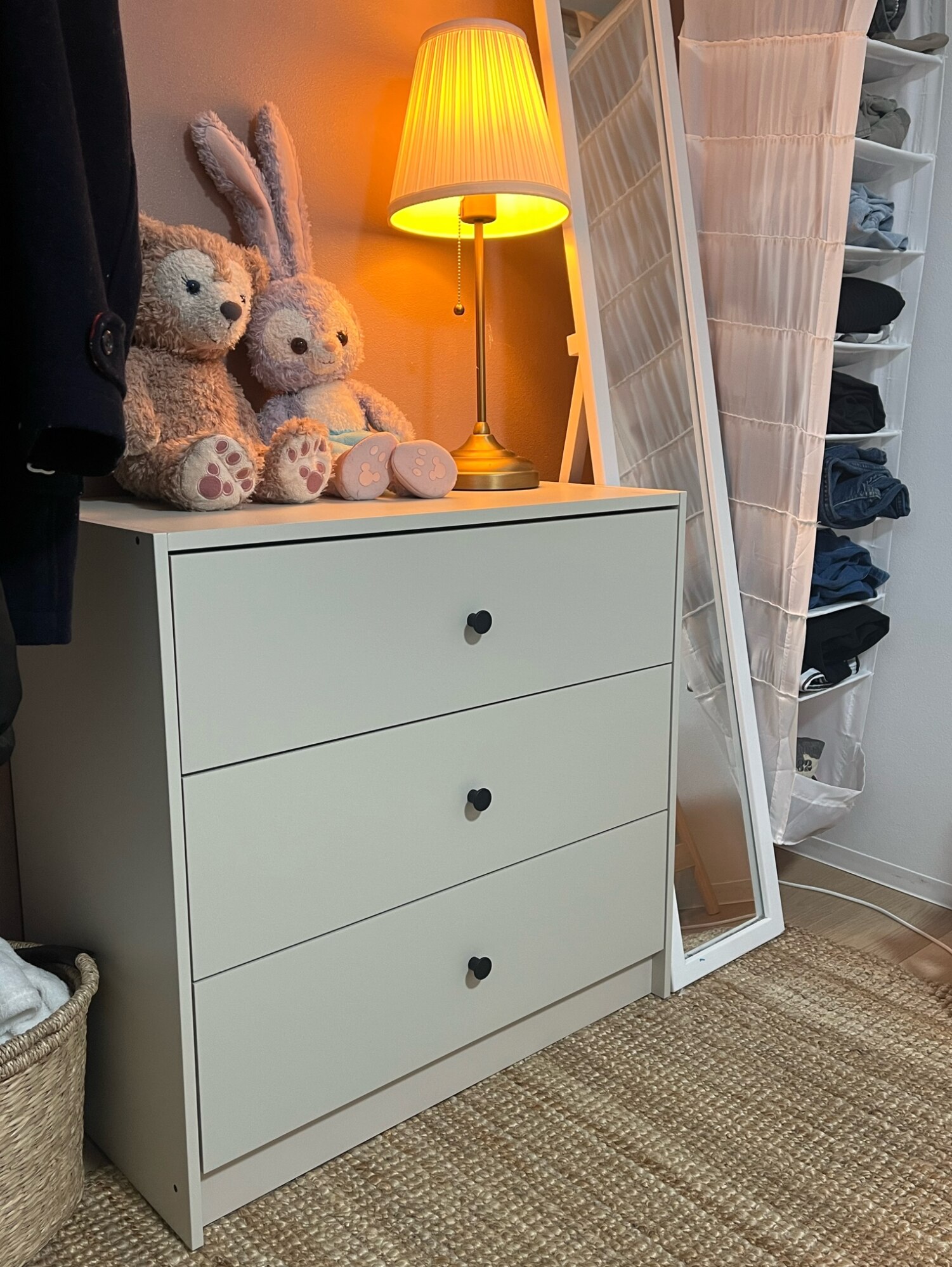 ライトベージュ　GURSKEN グールスケン　チェスト ＩＫＥＡ GURSKEN グールスケン チェスト（引き出し×3）, ライトベージュ
