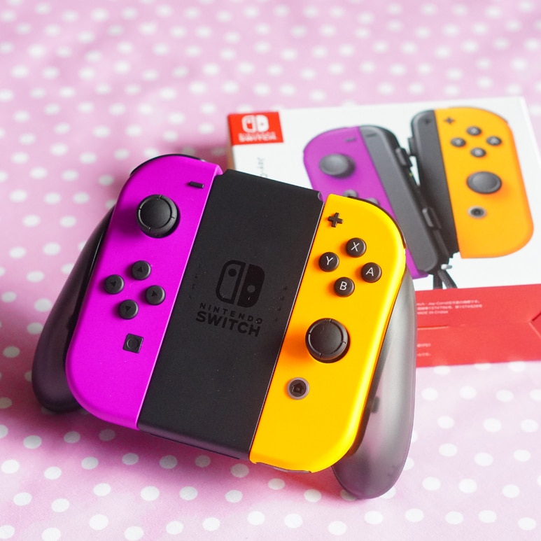 Nintendo Switch 紫とオレンジ Joy-Con