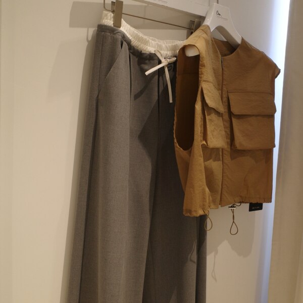 60％）cen.made in Japan/レイヤードリラックスパンツ 18,700→7,480