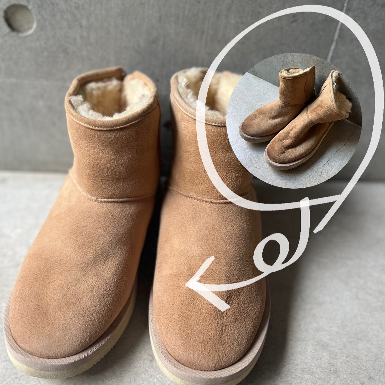 ★SALEクーポン★[往復送料無料] ムートンブーツ クリーニング 1足 | ムートン UGG アグ EMU エミュ ベアパウ ケア お手入れ mooi 起毛 靴 ボア メンズ レディース 手洗い 洗浄 洗う 羊 皮 革 レザー ショート ロング ブーツ 丸洗い 宅配クリーニング 専門店仕上げ - メイン画像 1