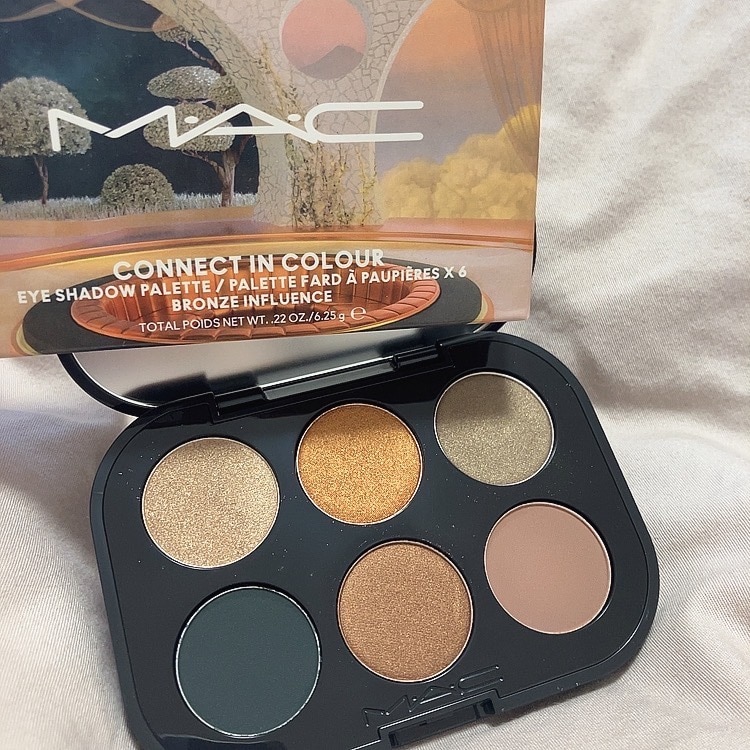 m.a.c アイシャドウ　６個セット M・A・C マック コネクト イン カラー アイシャドウ パレット x 6 MAC