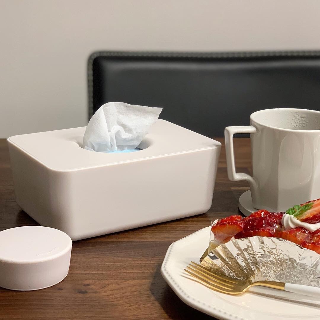 sarasa design サラサデザインウェットティッシュホルダーゆうパック発送 ホワイト グレー チャコールグレー