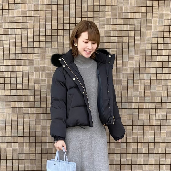 SALE／40%OFF】31 Sons de mode ファー付ショートファイバーダウン 