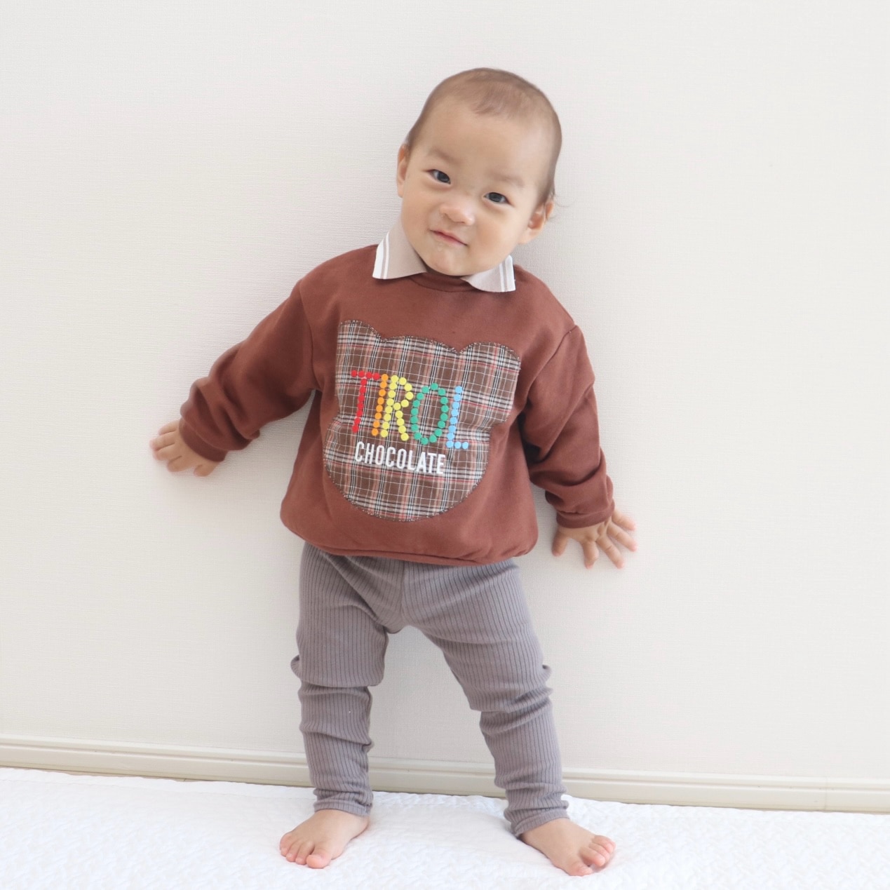 即購入OK❣️FO KIDS トレーナー 120センチ 保育園着にオススメ✨-