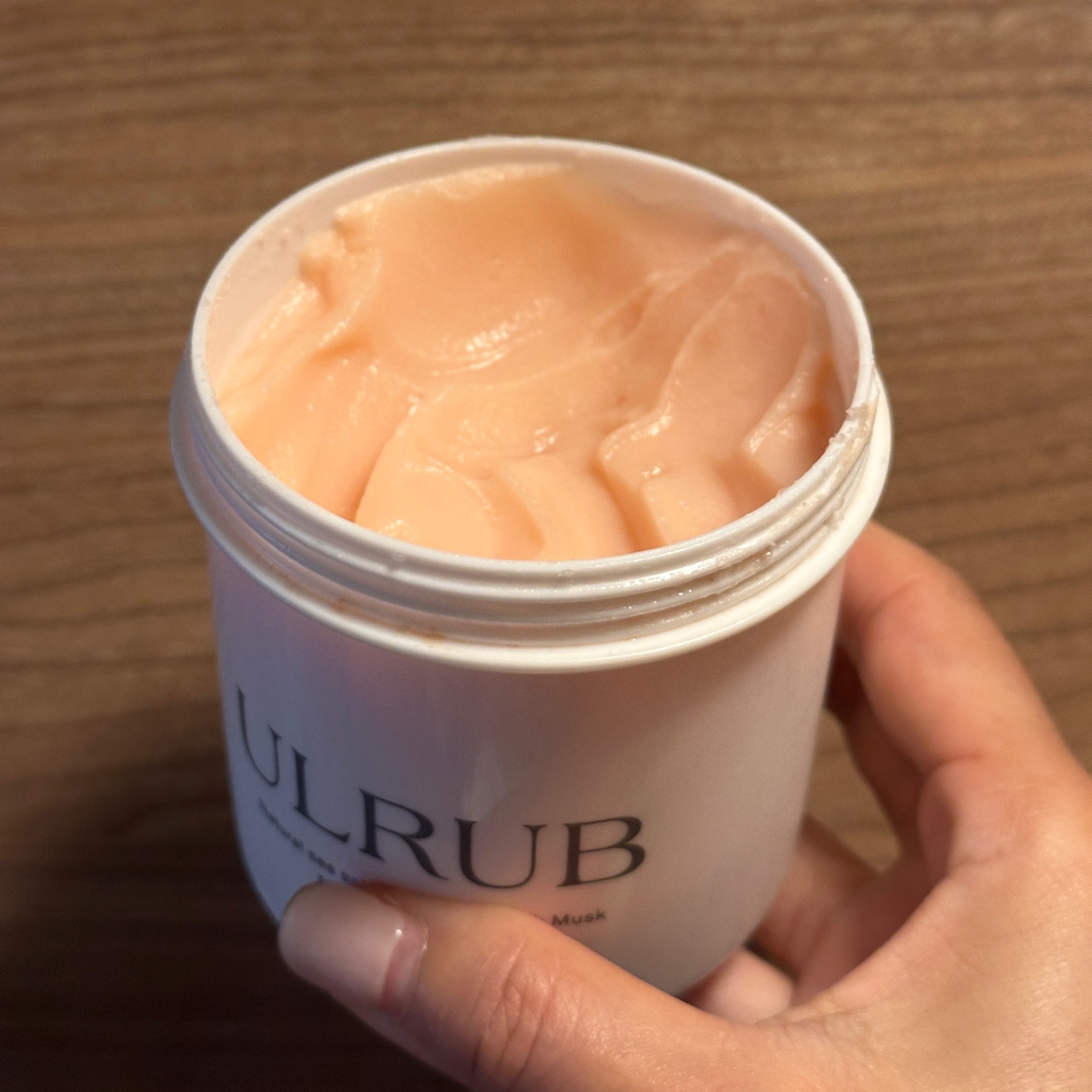 ULRUB ウルラブ ボディスクラブ 460g【テクスチャーやわらかめ】肌に