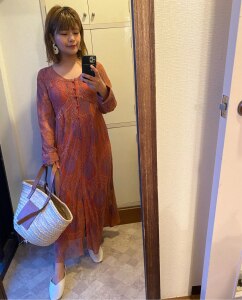 コードレースヴィンテージワンピース キャミソール見えする裏地付きで透け感がおしゃれ ワンピース レディース コードレース ヴィンテージ ロング丈 長袖 羽織り カジュアル オケージョン Room 欲しい に出会える