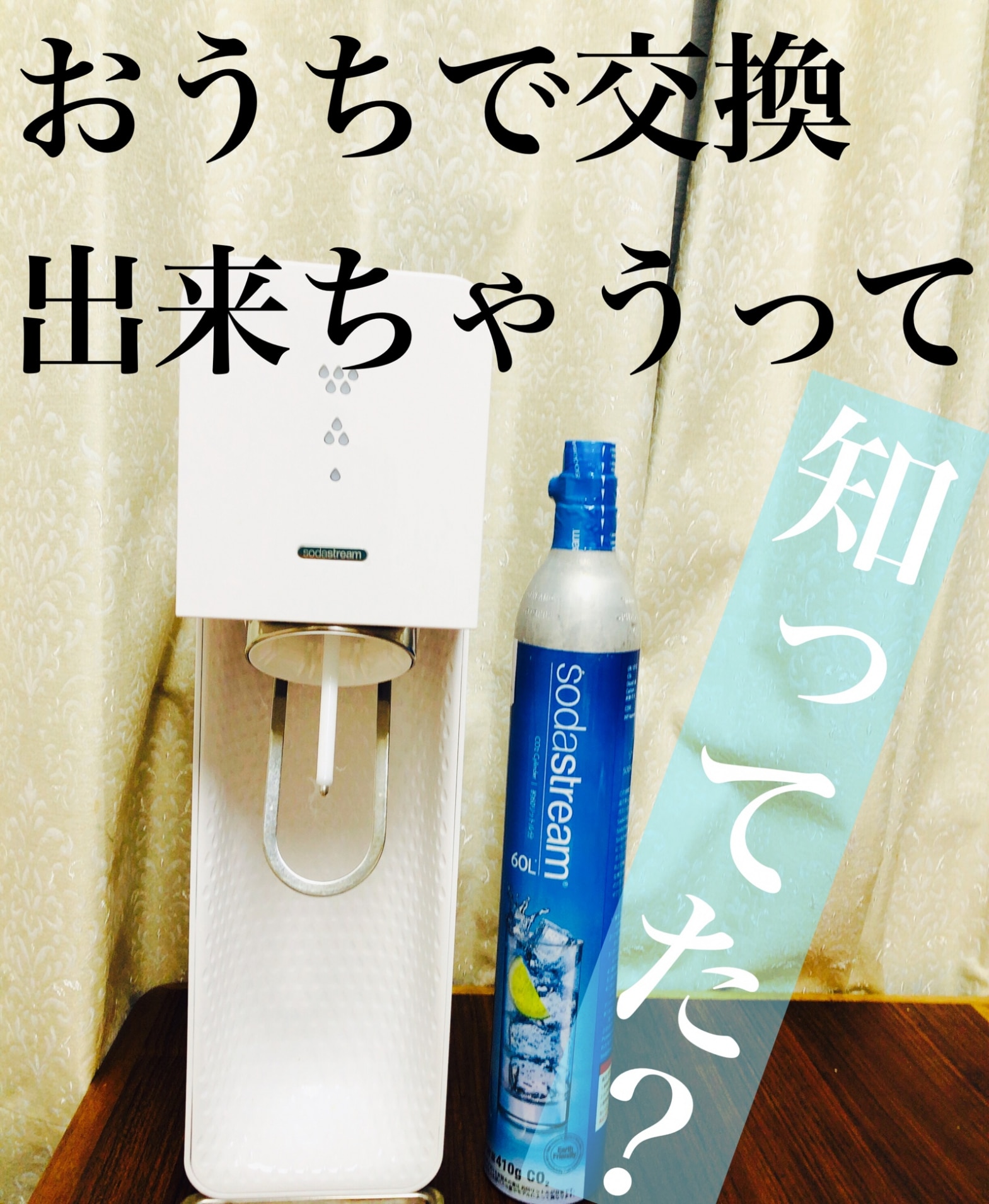 ソーダストリーム ガスシリンダー 交換用 60L 1本 410g 交換専用 炭酸