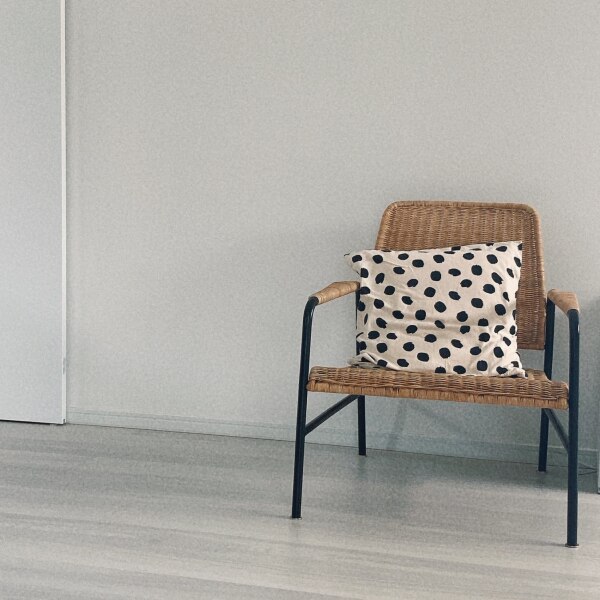 IKEA イケア パーソナルチェア 籐 チャコール m20442969 ULRIKSBERG 