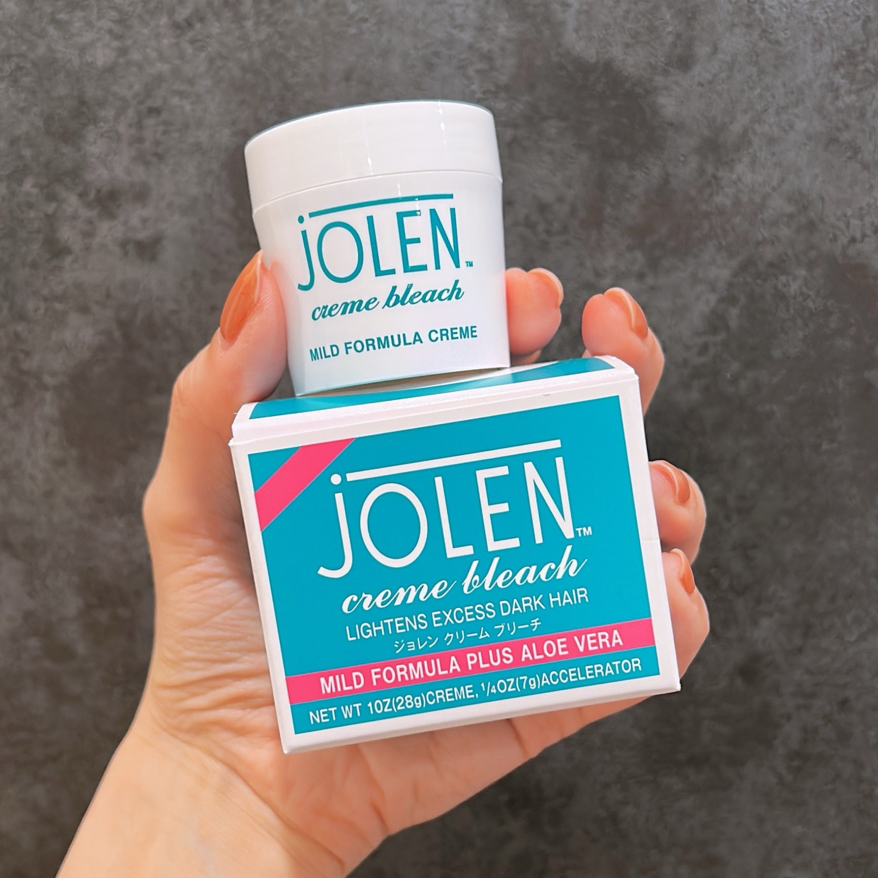 送料無料☆JOLEN 日本正規品ジョレンクリームブリーチ アロエ入り