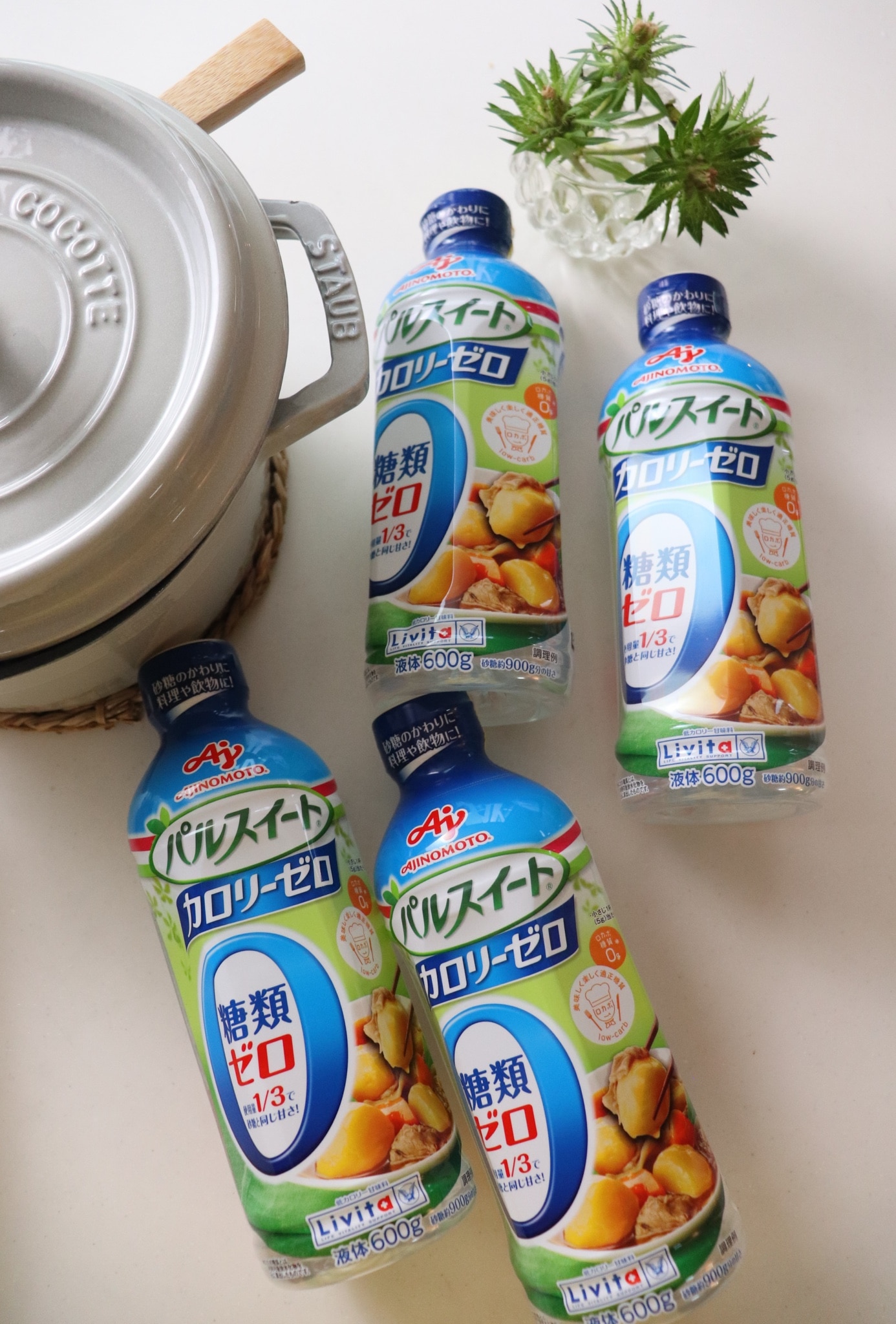 リビタ パルスイート カロリーゼロ 液体タイプ(600g*6本セット