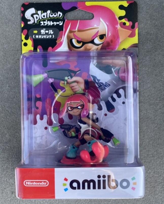 amiibo ガール【ネオンピンク】（スプラトゥーンシリーズ）