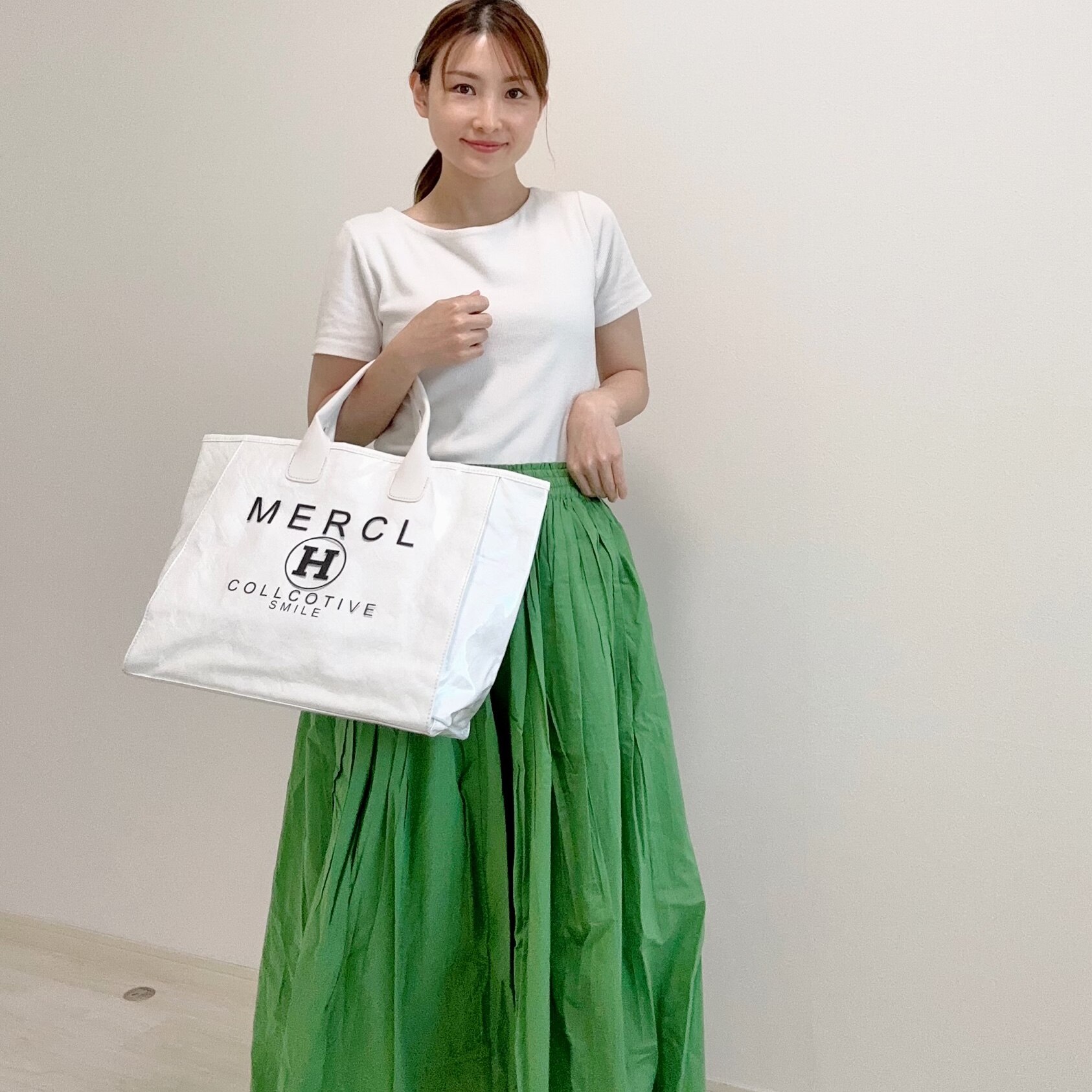 coca コットンボイルフレアスカート コカ スカート ロング・マキシ