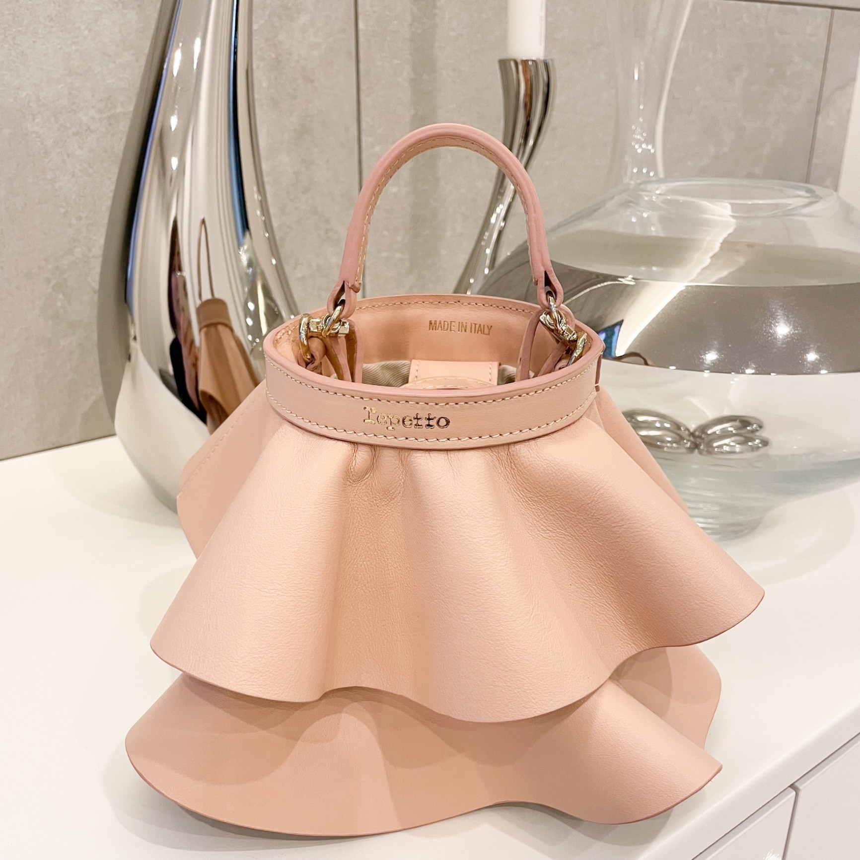 Repetto Mini Envolee bag レペット バッグ その他のバッグ ブラック 