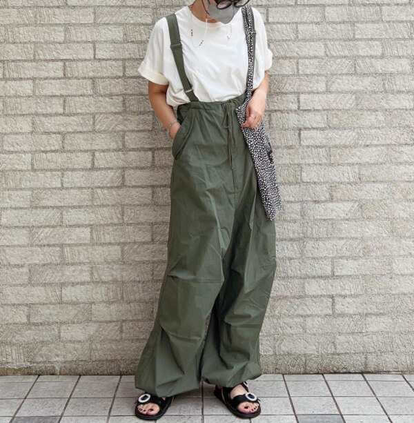 BEAMS BOY US ARMY オーバー パンツ＜定番人気/着回し/ユニセックス 