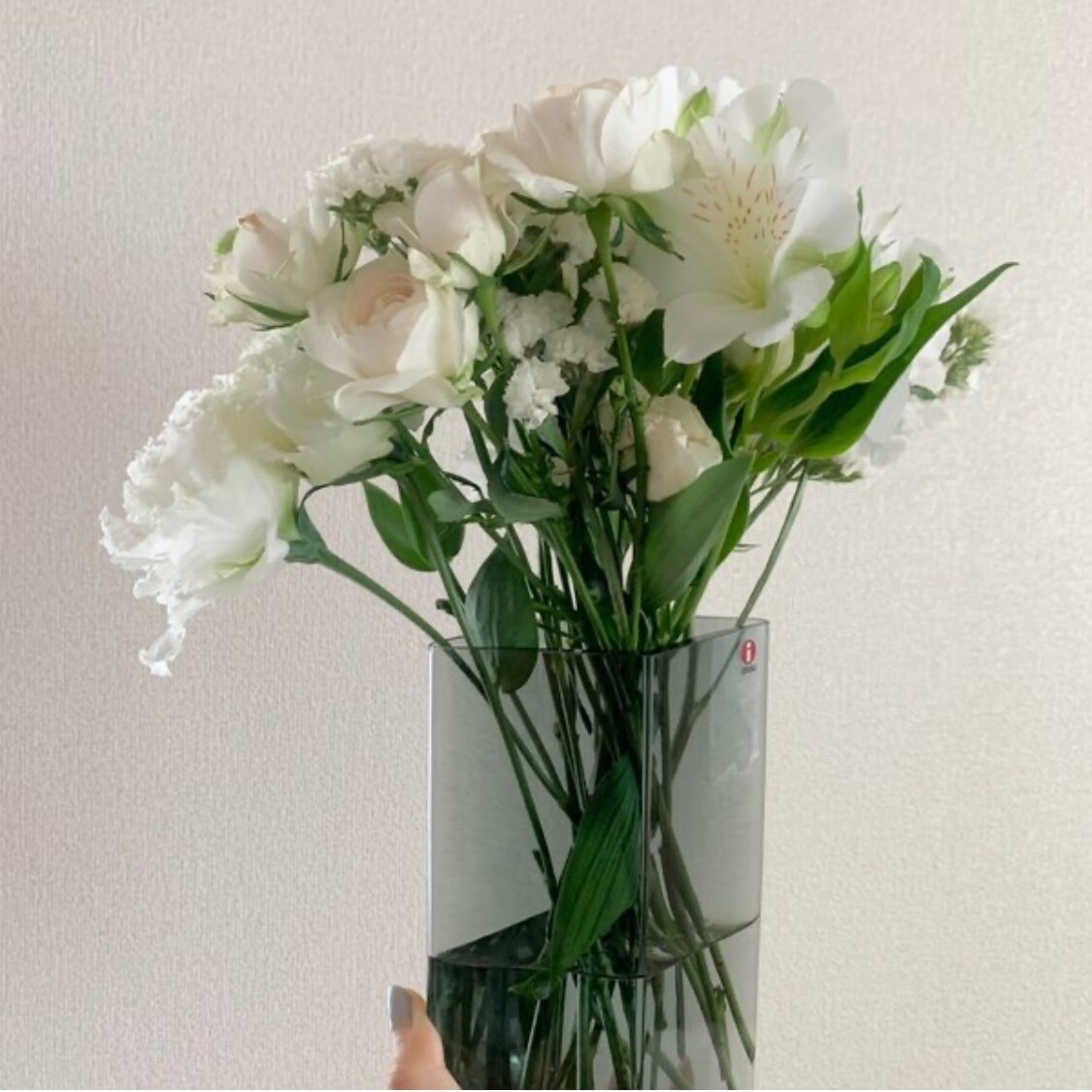 イッタラ Iittala ルーツ ベース Ruutu Vase 花瓶 11.5×18cm