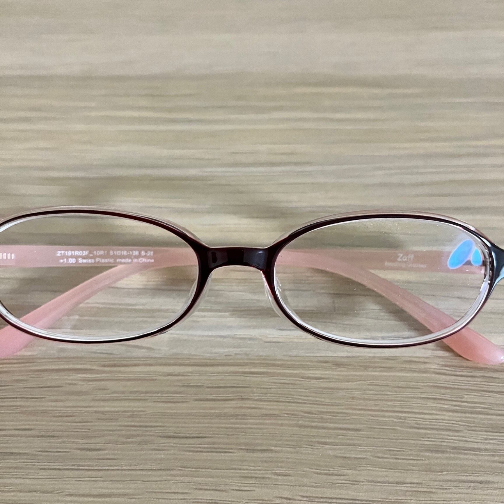 1.00 オーバル型リーディンググラス｜Zoff Reading Glasses 老眼鏡