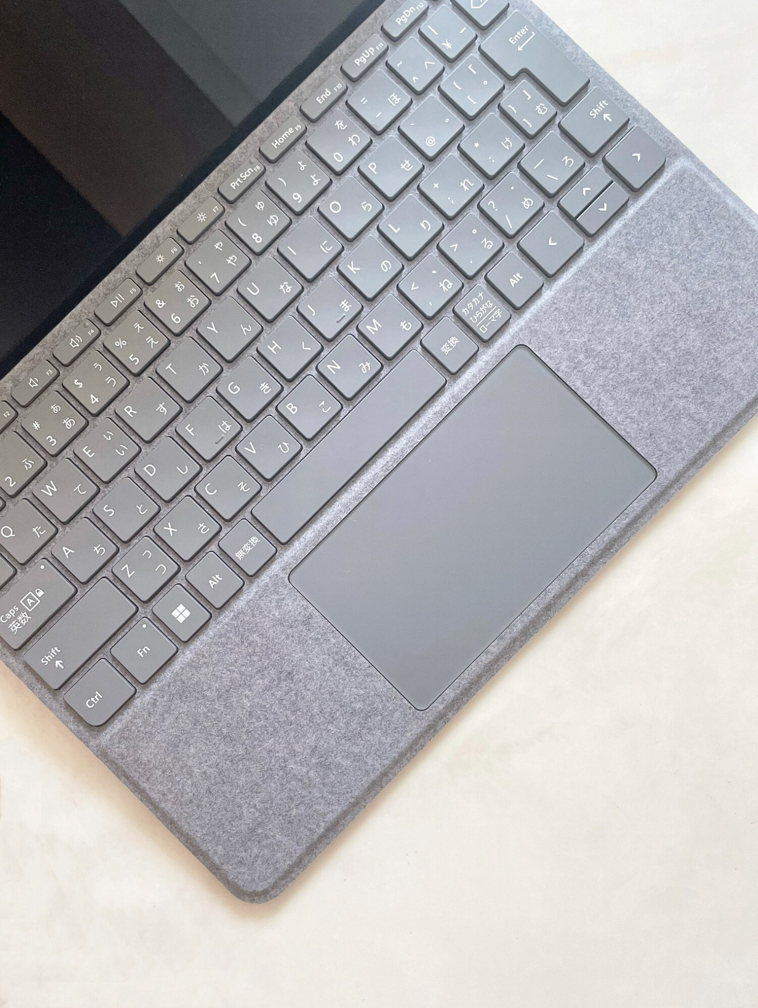 マイクロソフト Microsoft Surface Go タイプカバー プラチナ-