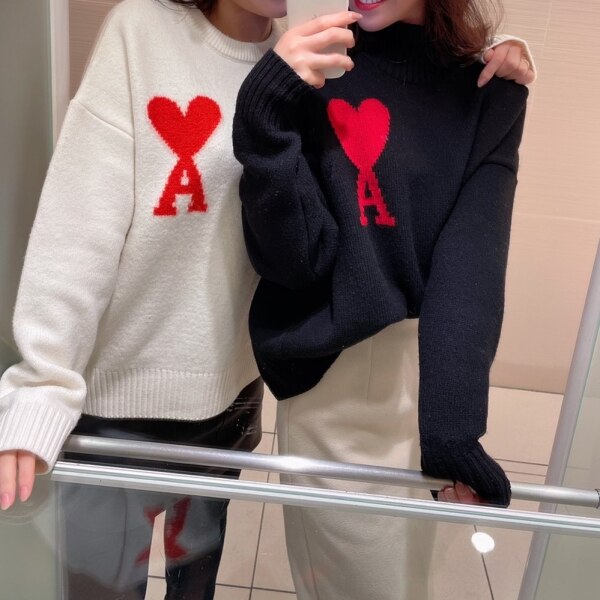 ami paris アミパリス セーター UKS402.018 レディース タートルネック 