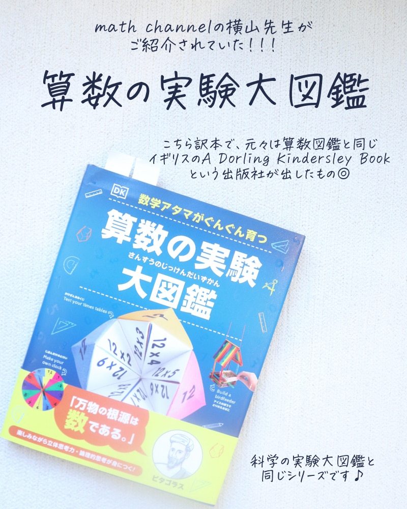 数学アタマがぐんぐん育つ 算数の実験大図鑑 [ DK社 ]