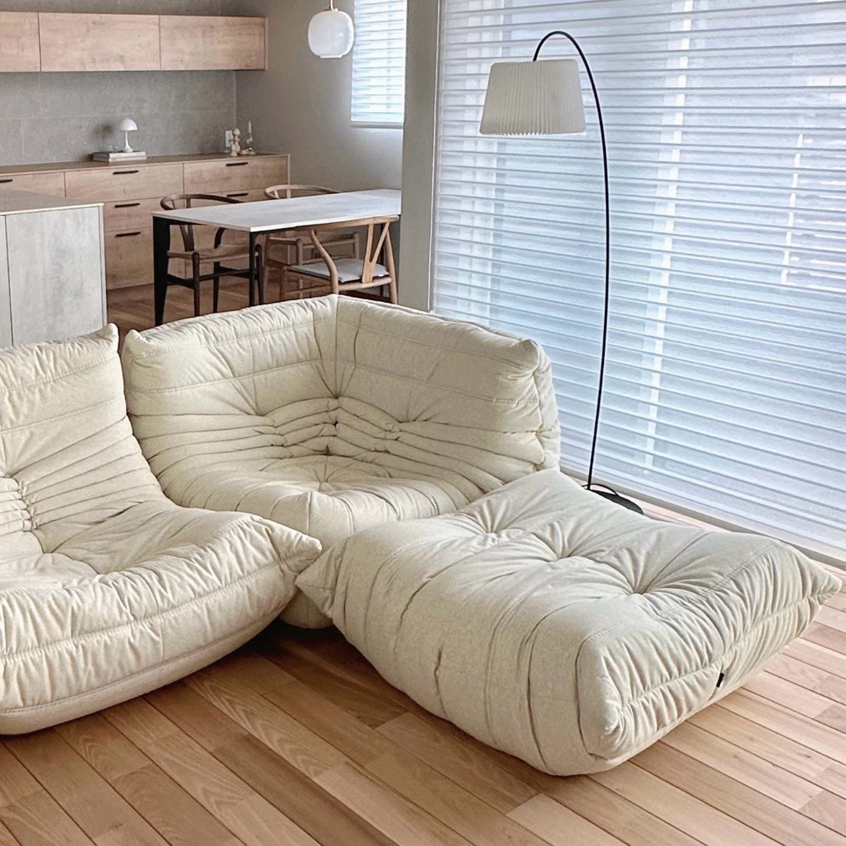 【3月31日で販売終了】リーンロゼ ligne roset RosetTogo ロゼトーゴ Togo コーナー ソファ 1人掛け デザイン ...