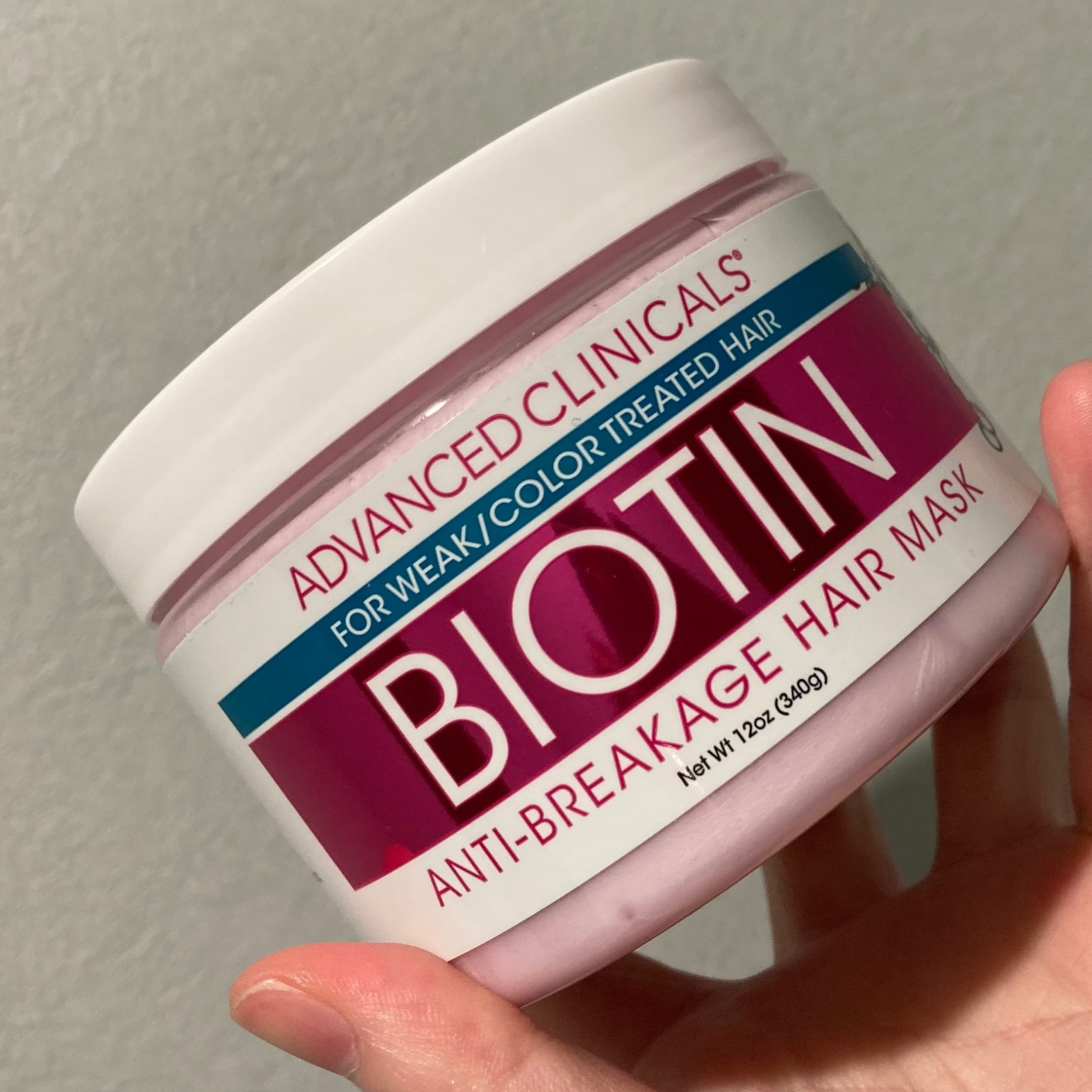 アドバンスド クリニカルズ ビオチン ヘア リペアマスク 355ml (12 fl oz) Advanced Clinicals Biotin