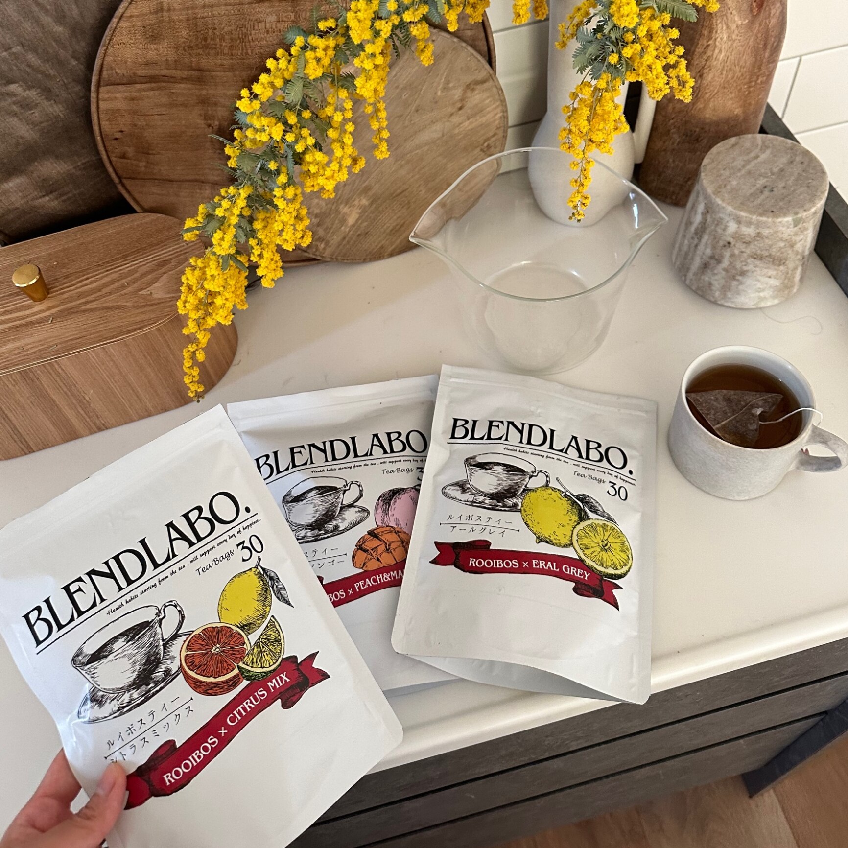 【注文から6〜14日内に発送】 フレーバールイボスティー ルイボスシトラスミックス30包 美容茶として人気のルイボスティーを使ったシトラス風味