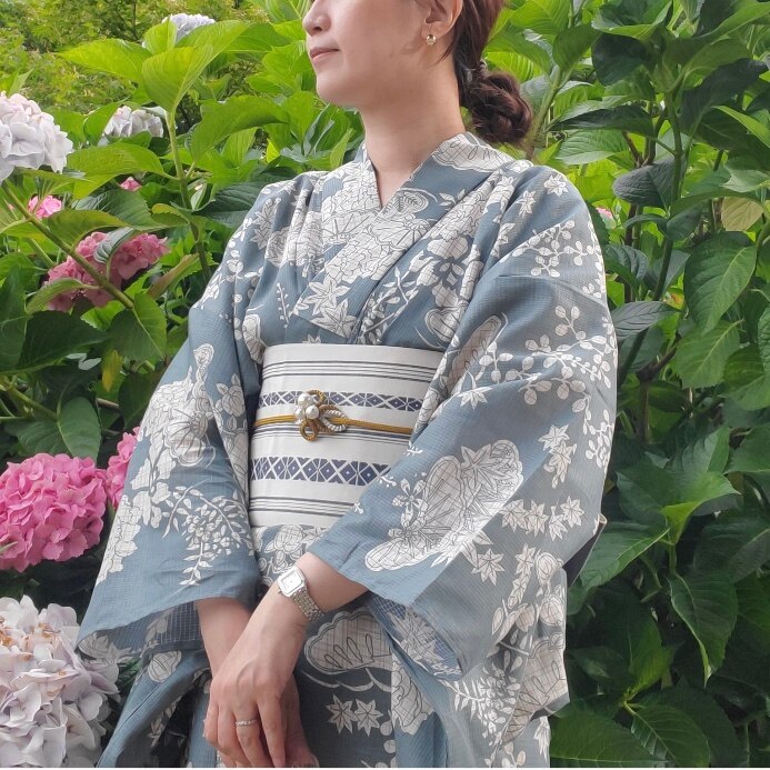 楽天市場】【utatane 高級変わり織 浴衣3点セット レトロ