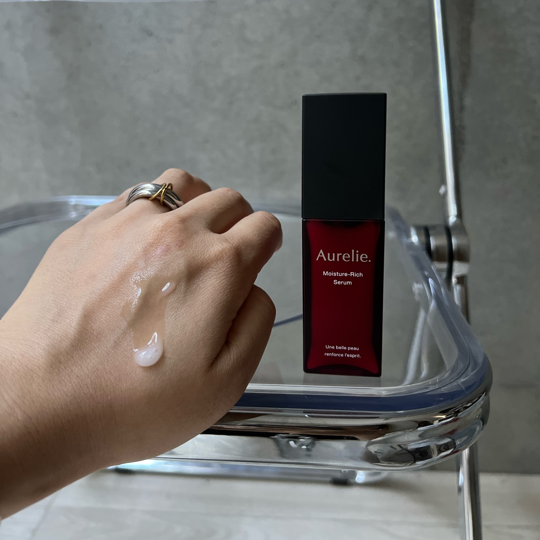 3STEP薬用エイジングケアセット 医薬部外品【MEGUMI開発】Aurelie (オレリー) スキンケア 化粧品 スキンケア 保湿 エイジングケア 美容液 顔 保湿 黒ずみ 低刺激 ブースター アルコールフリー 高濃度 ハリ うるおい ツヤ - メイン画像 3