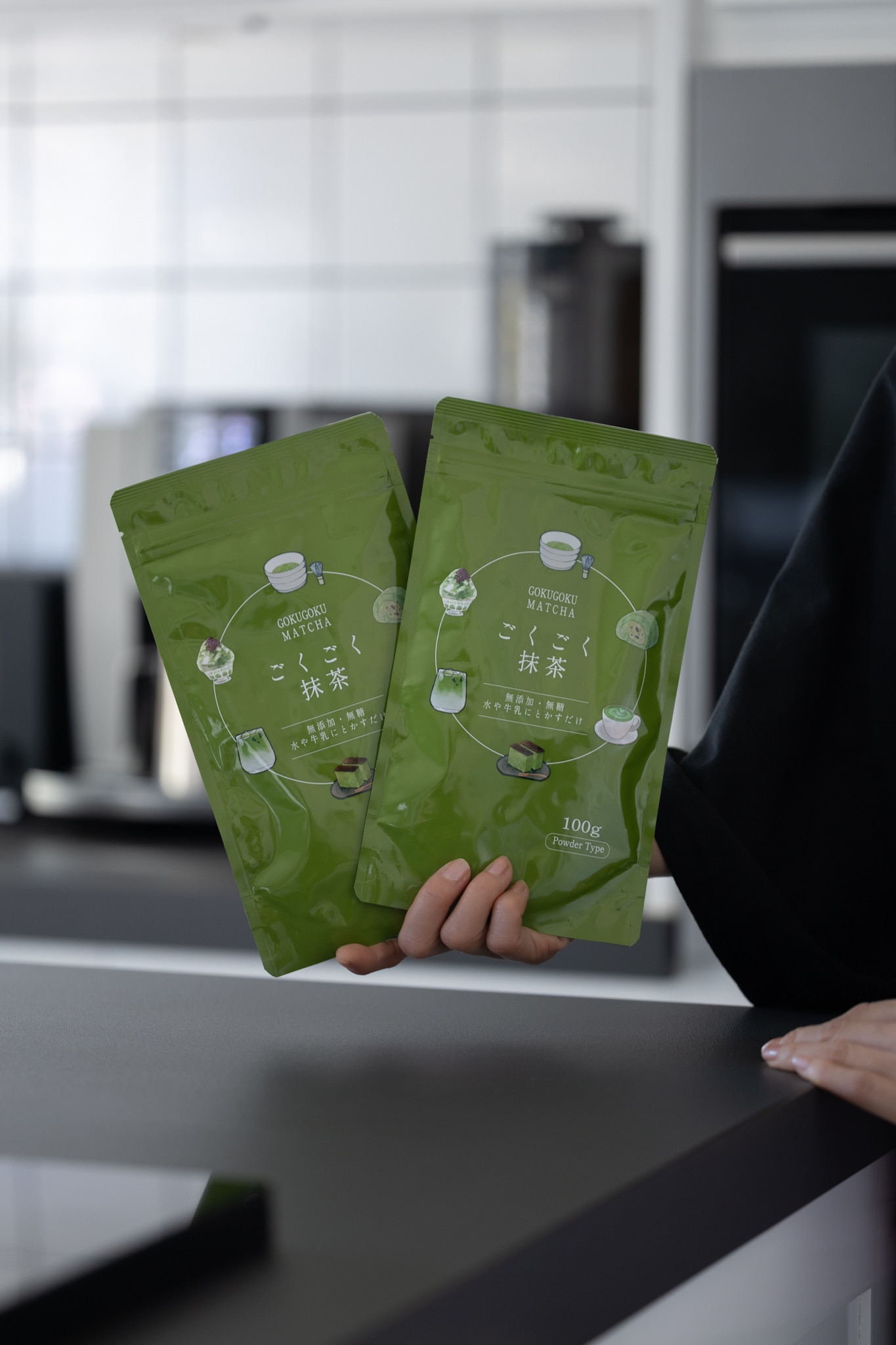 2袋セット 抹茶 粉末 パウダー ランキング3冠 ごくごく抹茶 100g