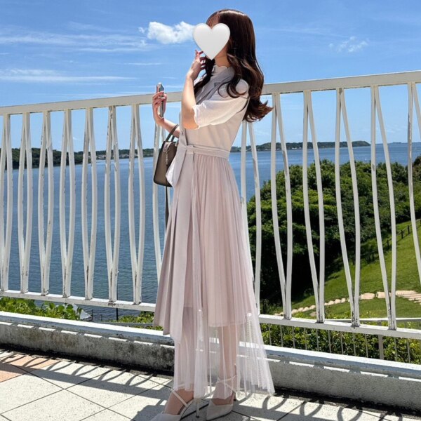 即納》 スナイデル SNIDEL 23春夏 スイッチングデザインワンピース  