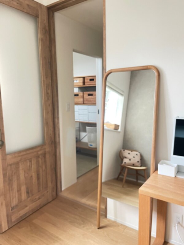 関家具 正規代理店 スタンドミラー ミラー 立て掛け 鏡 姿見 壁掛け 