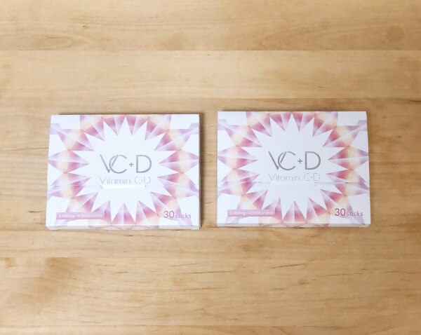 ビタミンC 3000mg ビタミンD 4000IU サプリメント 粉末 スティック VC+ 