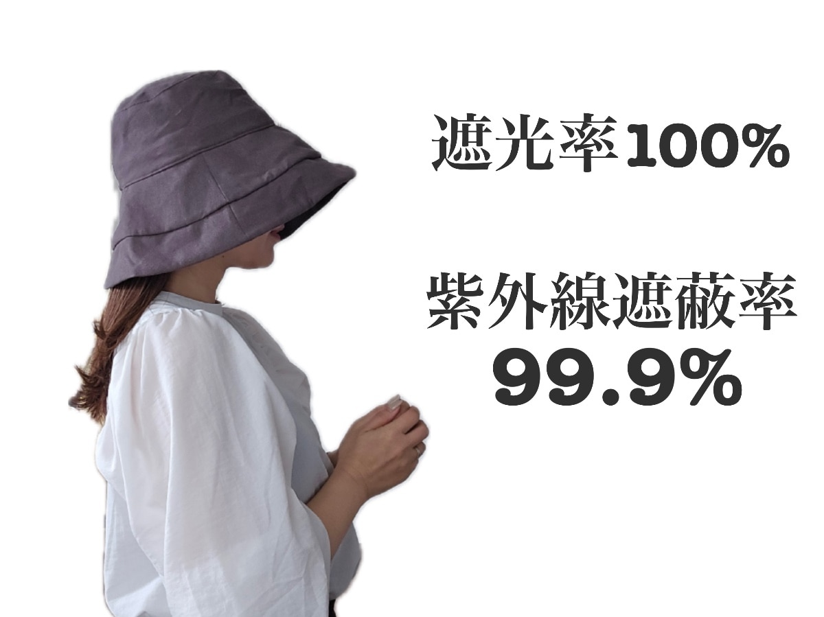 クーポンで45％OFF】帽子 レディース 大きいサイズ 完全遮光