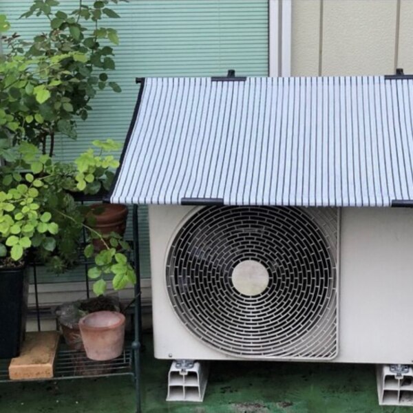 daim エアコン 室外機 日よけ シート 室外機 …