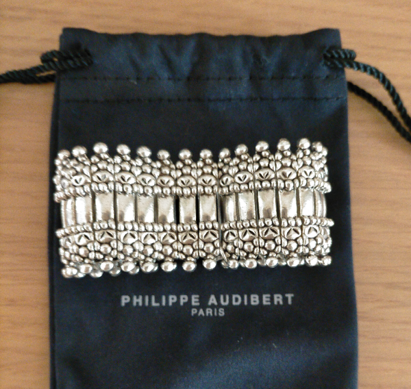 ☆予約販売☆ 【PHILIPPE AUDIBERT/フィリップオーディベール】Verona metal cuff silver color