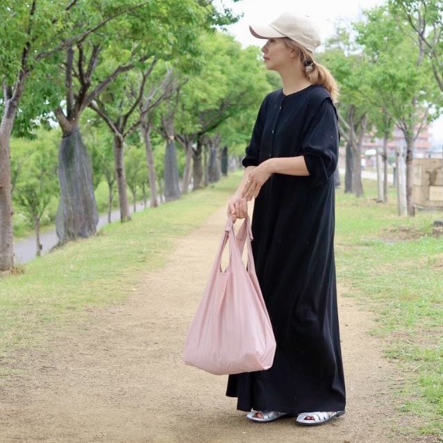 ワンピース 汗染み防止 UVカット レディース ロングワンピース