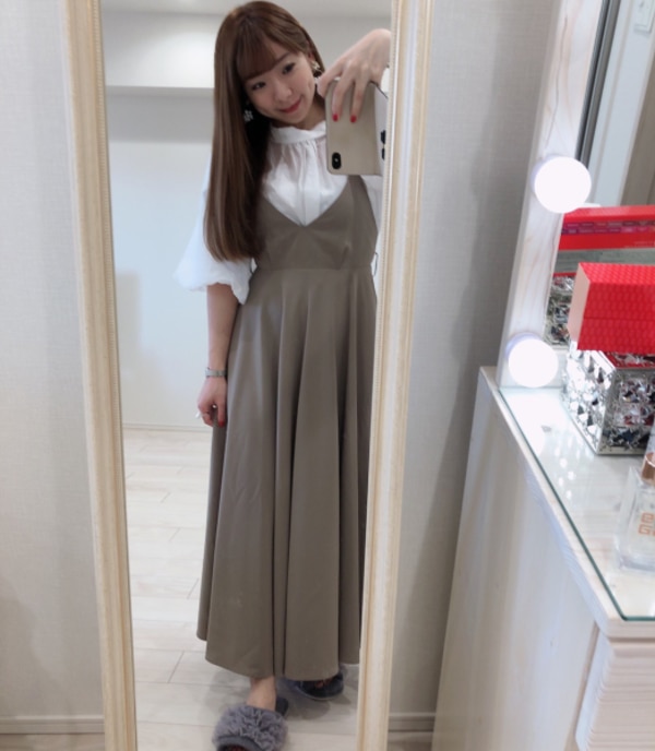 SALE／50%OFF】SNIDEL フレアボリュームジャンスカ スナイデル  