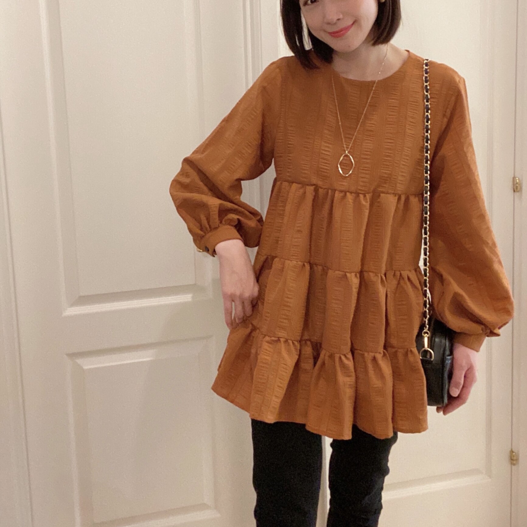 25%オフ対象商品】♪♪♪新色登場【選べる2丈♪ ティアード チュニック