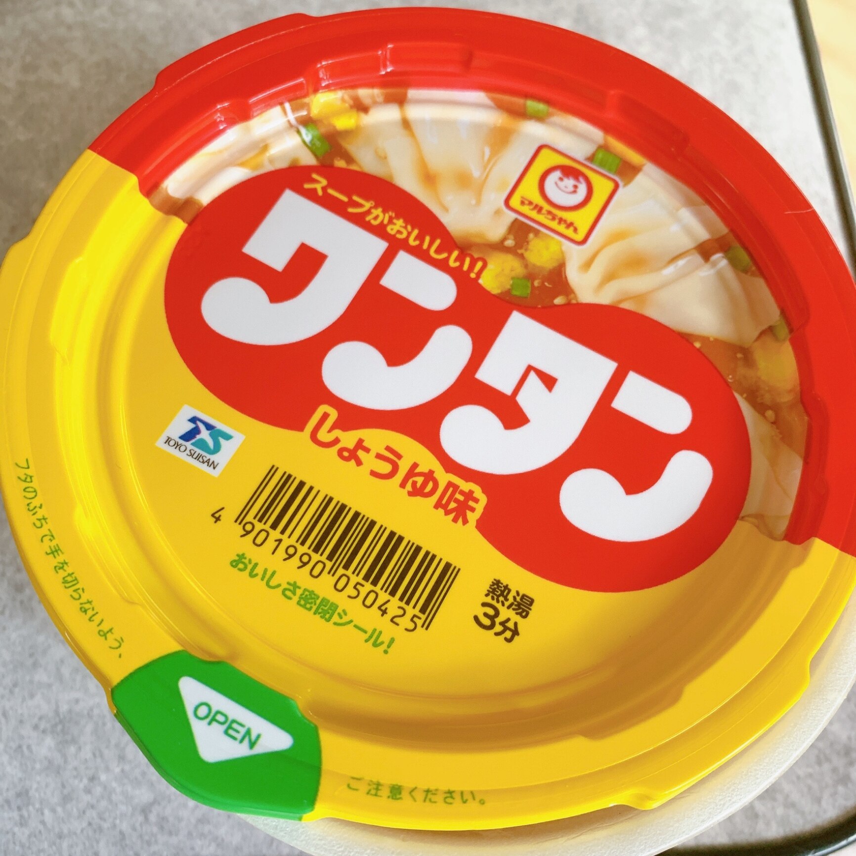 ケースまとめ買い】【6個販売】 マルちゃんワンタン しょうゆ味 4食